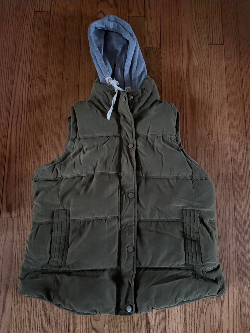 Hooded Puffer Vest